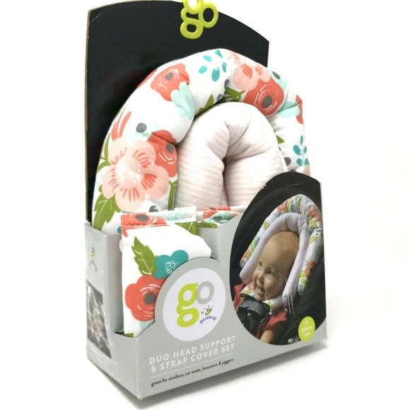 Go Duo Head Support And Strap Cover Set